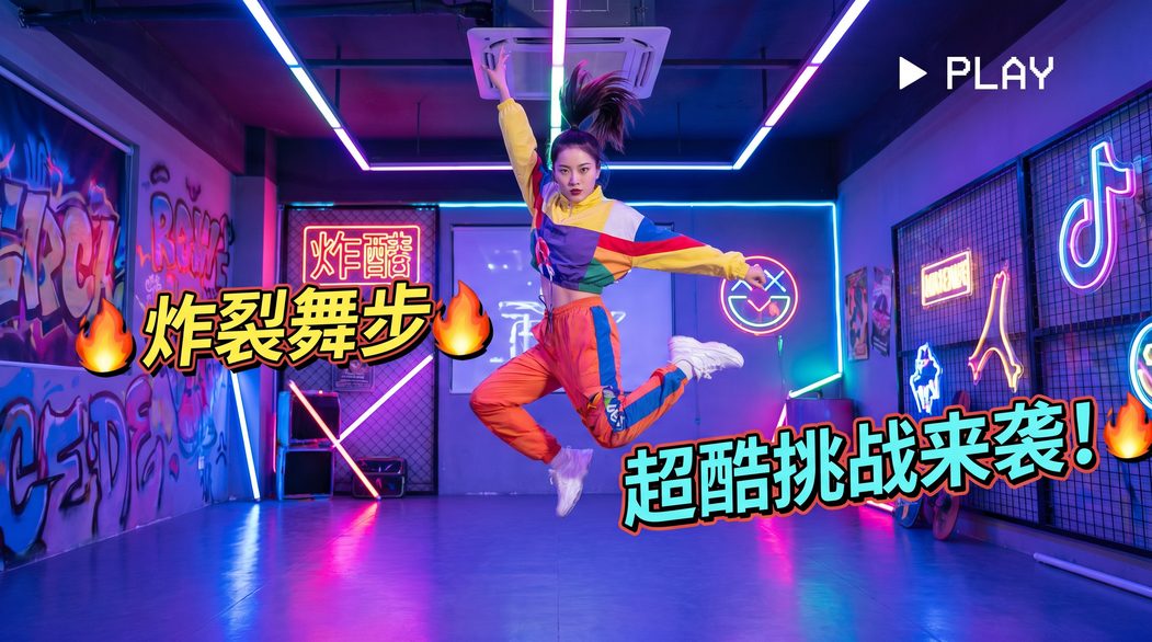 糖心短视频挑战-炸裂舞步